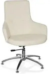 Loungechair / Relaxsessel Shake 300 Kunstleder Cremewei&szlig; Hjh Office