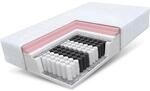 Fdm - Matratze 180x200 Memory Duo Visco 27cm 7 Zonen Komfort Taschenfederkern H2 H3