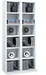 Ebuy24 - Holz Cd Dvd Stand Regal Schrank Milano