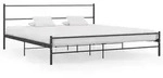 Bettgestell Schwarz Metall 180&times;200 Cm Vidaxl