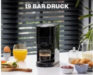 Princess - Kapselkaffeemaschine 19bar 5in1 F&uuml;r Kapseln, Ese Pads & Kaffeepulver