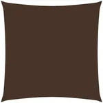 Sonnensegel Oxford-gewebe Quadratisch 4,5x4,5 M Braun Vidaxl