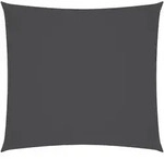 Sonnensegel Oxford-gewebe Quadratisch 4x4 M Anthrazit Vidaxl