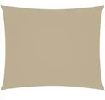 Sonnensegel Oxford-gewebe Rechteckig 4x6 M Beige Vidaxl