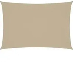 Sonnensegel Oxford-gewebe Rechteckig 3x5 M Beige Vidaxl