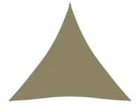 Sonnensegel,Sonnenschutzsegel Oxford-Gewebe Dreieckig 4,5x4,5x4,5 m Beige vidaXL