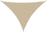 Sonnensegel Oxford-gewebe Dreieckig 4x5x5 M Beige Vidaxl