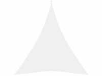 Sonnensegel,Sonnenschutzsegel Oxford-Gewebe Dreieckig 4x5x5 m Weiß vidaXL