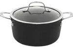 Ballarini Alba Bratentopf 24 Cm Schwarz Antihaftbeschichtet