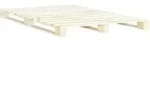 Palettenbett Massivholz Kiefer 180&times;200 Cm Vidaxl