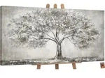 Handgemalte Gemalte Landschaftsbilder Acryl Lebensbaum 120x60 Cm