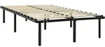 Bettgestell Schwarz Metall 140&times;200 Cm Vidaxl