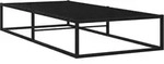 Bettgestell Schwarz Metall 100x200 Cm Vidaxl