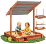 Spielwerk&reg; Sandkasten Verschiedene Gr&ouml;&szlig;en Sonnendach Uv-schutz 50+ Sandbox