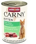 Animonda Carny Kitten - Rind, Huhn, Kaninchen - Nassfutter F&uuml;r K&auml;tzchen 400g