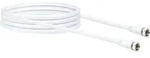 Schwaiger Gmbh - Schwaiger Sat Anschlusskabel Kvchq50 532 (90db) Wei&szlig;, 5,0m, 1x F