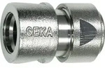 Geka - Plus-schlauchst&uuml;ck St-sys.,ms, 3/4', 19mm,sb M. Spannmutter Plus