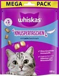 Whiskas Katzensnack Knuspertaschen Mit Lachs 180g Katzenleckerlis