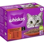 Whiskas Multipack Klassische Auswahl In Sauce Katzenfutter 12 X 85 G