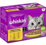 Whiskas Multipack Gefl&uuml;gelauswahl In Sauce Katzenfutter 12 X 85 G
