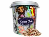 10 kg Lyra Pet Erdnusskerne Splits gemischt blanchiert und mit Haut in 30 l...