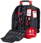 Mechaniker Werkzeugrucksack 41-tlg. I Mit Mechaniker Grundausstattung I Stabiler