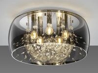 [gebraucht] B-ware Trio Lighting Deckenlampe Crystel Deckenlampe Lampe Aus Glas Chrom