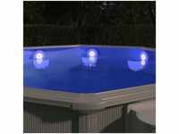 Bonnevie - Unterwasser-LED-Poollampe mit Fernbedienung Weiß vidaXL451544