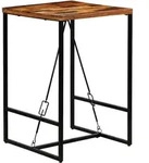 Bartisch Altholz Massiv 70x70x106 Cm Vidaxl