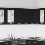 H&auml;ngeschrank Schwarz 60x31x60 Cm Holzwerkstoff Vidaxl Schwarz