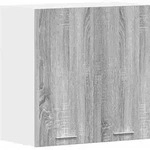 H&auml;ngeschrank Lyon Grau Sonoma 60x31x60 Cm Holzwerkstoff Vidaxl