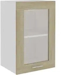 H&auml;ngeglasschrank Lyon Sonoma-eiche 40x31x60 Cm Holzwerkstoff Vidaxl