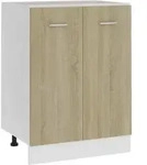 Unterschrank Lyon Sonoma-eiche 60x46x81,5 Cm Holzwerkstoff Vidaxl
