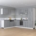 Unterschrank Mit Schublade Grau Sonoma 60x46x81,5 Cm - Vidaxl
