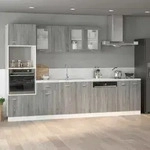 Unterschrank Grau Sonoma 60x46x81,5 Cm Holzwerkstoff - Vidaxl