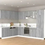 H&auml;ngeschrank Lyon Grau Sonoma 60x31x40 Cm Holzwerkstoff Vidaxl