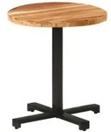 Bistrotisch Rund &Oslash;70x75 Cm Akazie Massivholz - Vidaxl