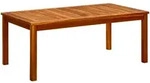 Garten-couchtisch 110x60x45 Cm Massivholz Akazie Vidaxl
