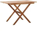 Gartentisch 110x67x74 Cm Massivholz Akazie - Vidaxl