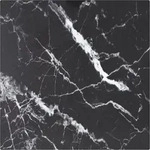 Vidaxl Tischplatte Schwarz 30x30 Cm 6 Mm Hartglas In Marmoroptik