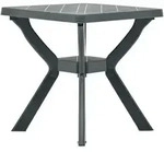Bistrotisch Gr&uuml;n 70x70x72 Cm Kunststoff Vidaxl