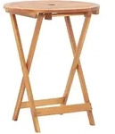 Gartentisch Klappbar 60x75 Cm Massivholz Akazie Vidaxl