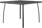 Gartentisch Anthrazit 100x100x72 Cm Stahlgitter - Vidaxl