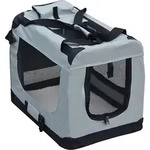 Fudajo - Faltbare Transportbox F&uuml;r Hunde, Katzen L (70x52x50cm), Robust,...