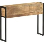 Pflanzk&uuml;bel 90x20x68 Cm Raues Mangoholz - Vidaxl