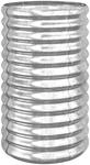 Vidaxl Garden Planter Galvanised Steel 40x40x68 Cm Silver