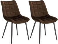 Esszimmerst&uuml;hle 2er Set K&uuml;chenstuhl Polsterstuhl Wohnzimmerstuhl Sessel Mit