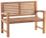 Teakbank Halden Teak 120 Cm