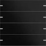 Gira Wippenset 4f Tastsens.4.95 Alum.schwarz(elox.) [5024126], 5024 126