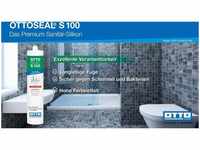 Ottoseal S100 Premium-Sanitär-Silikon 300ml C8687 matt weiß